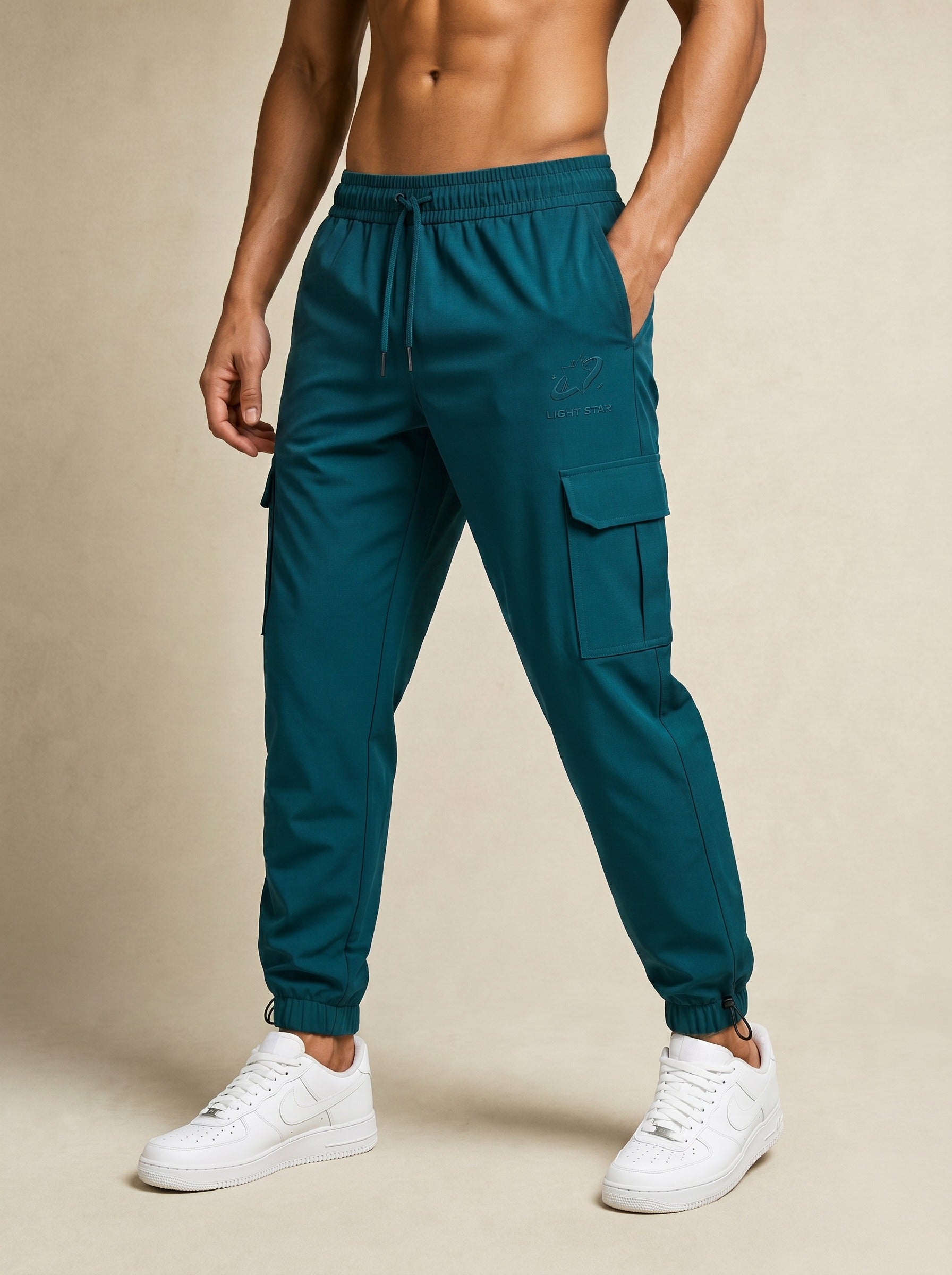 Apex Cargo Joggers - Deep Teal