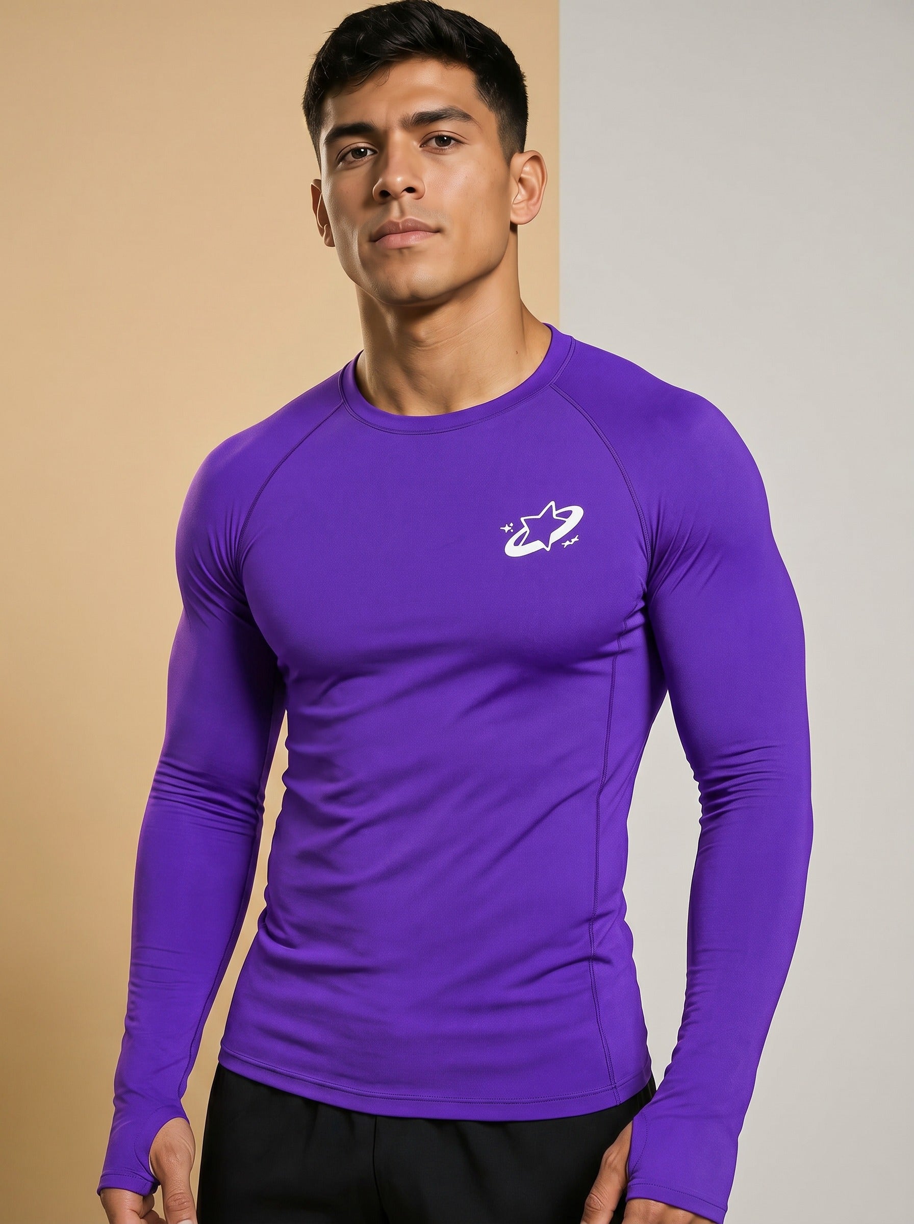 Apex Compression Long Sleeve - Ultraviolet