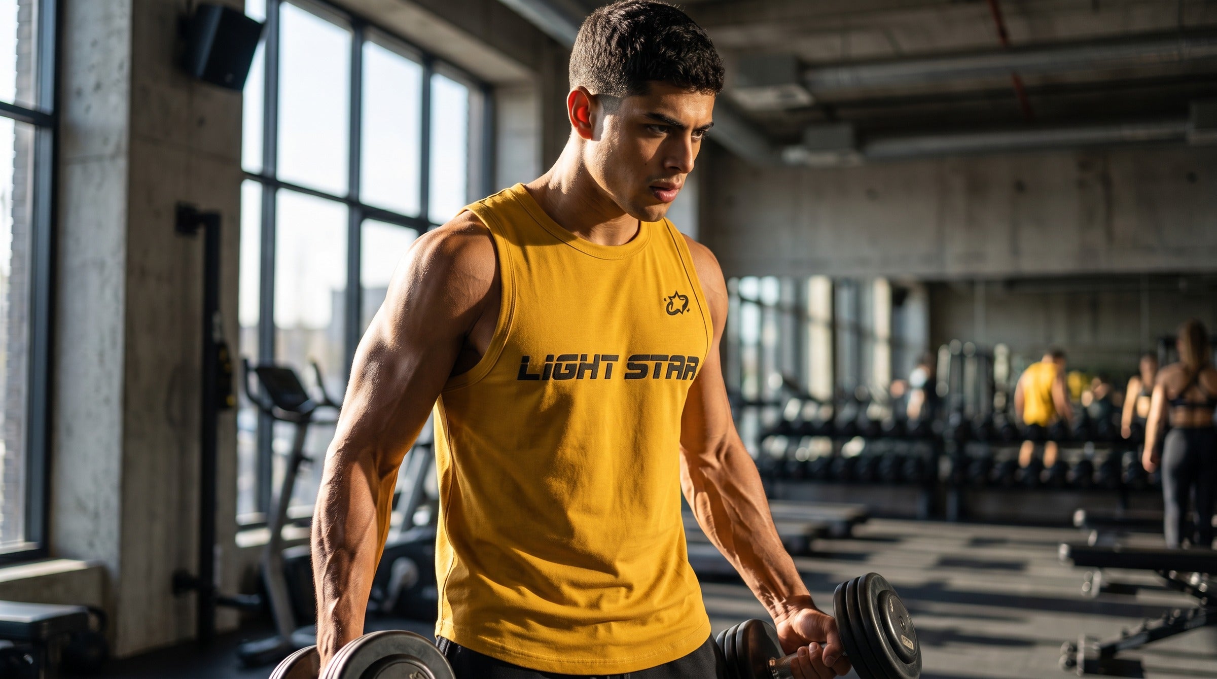 Apex Lift Tank Heavy lifestyle - Mustard Yellow
