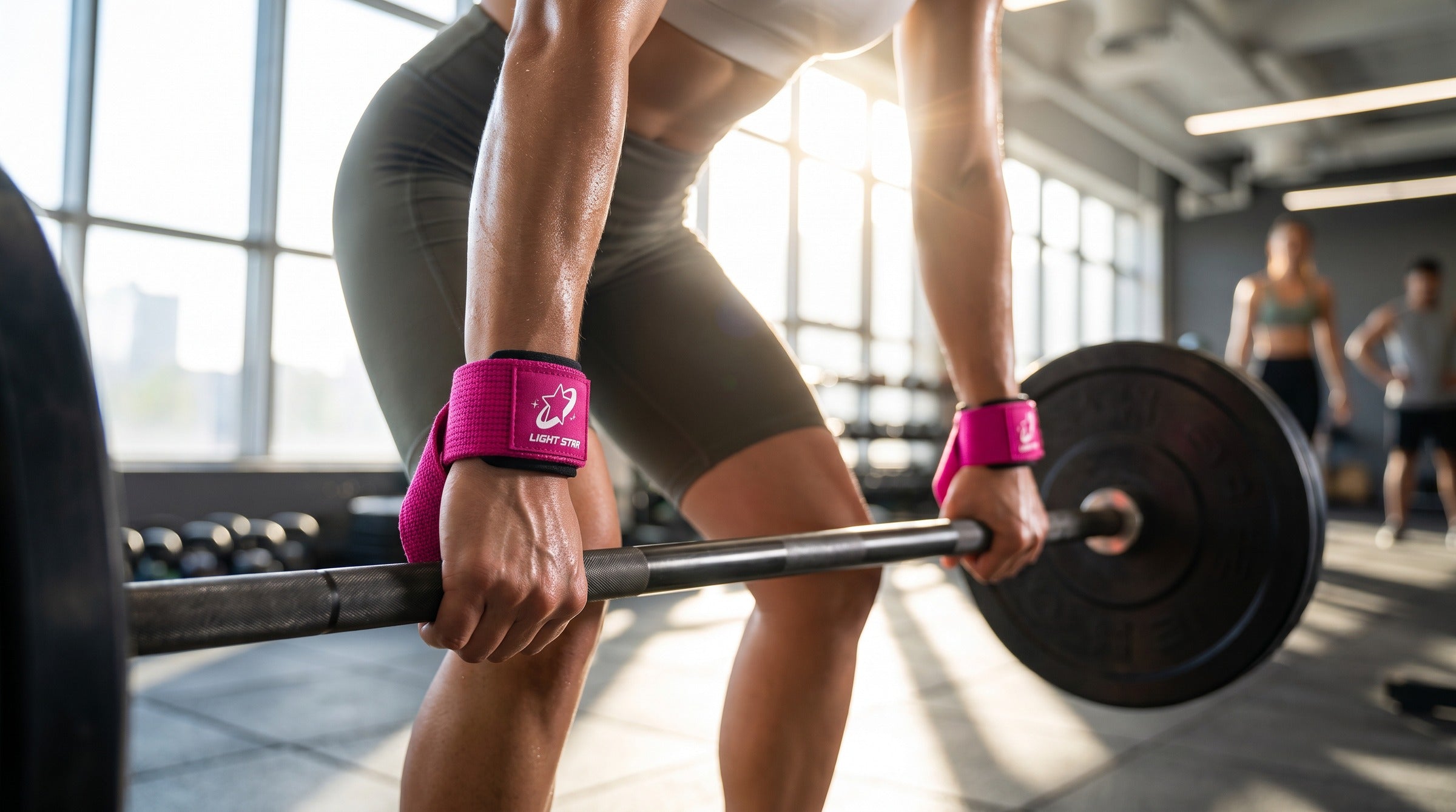 Apex Lifting Straps lifestyle - Hot Magenta