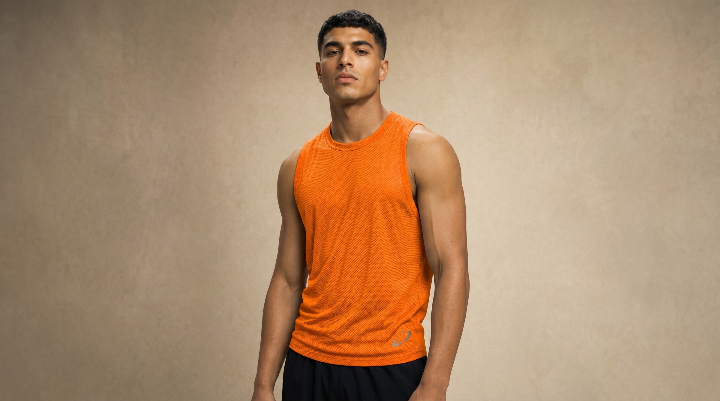 Apex Mesh Tank lifestyle - Safety Orange
