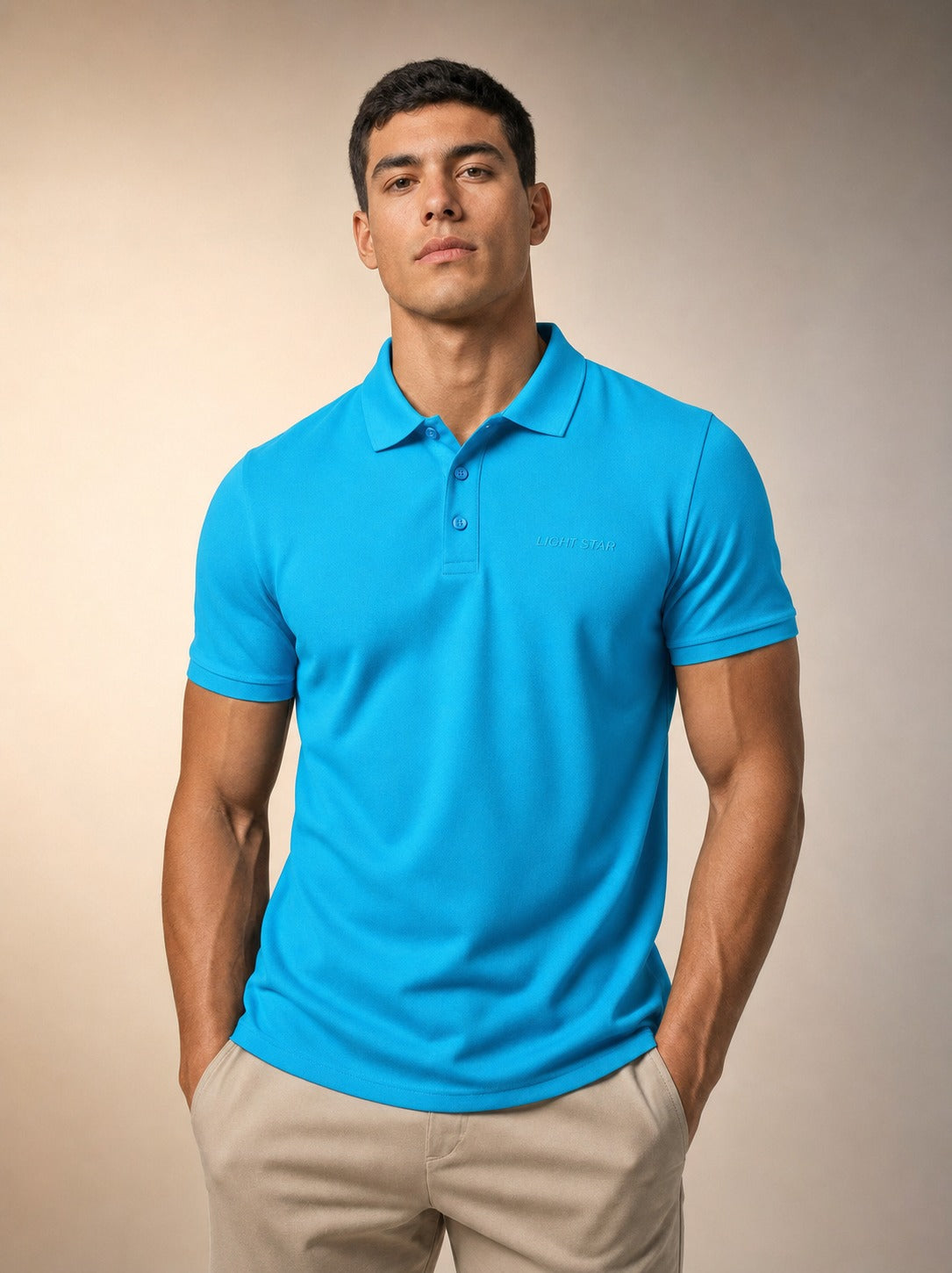Apex Polo Performance - Cyan