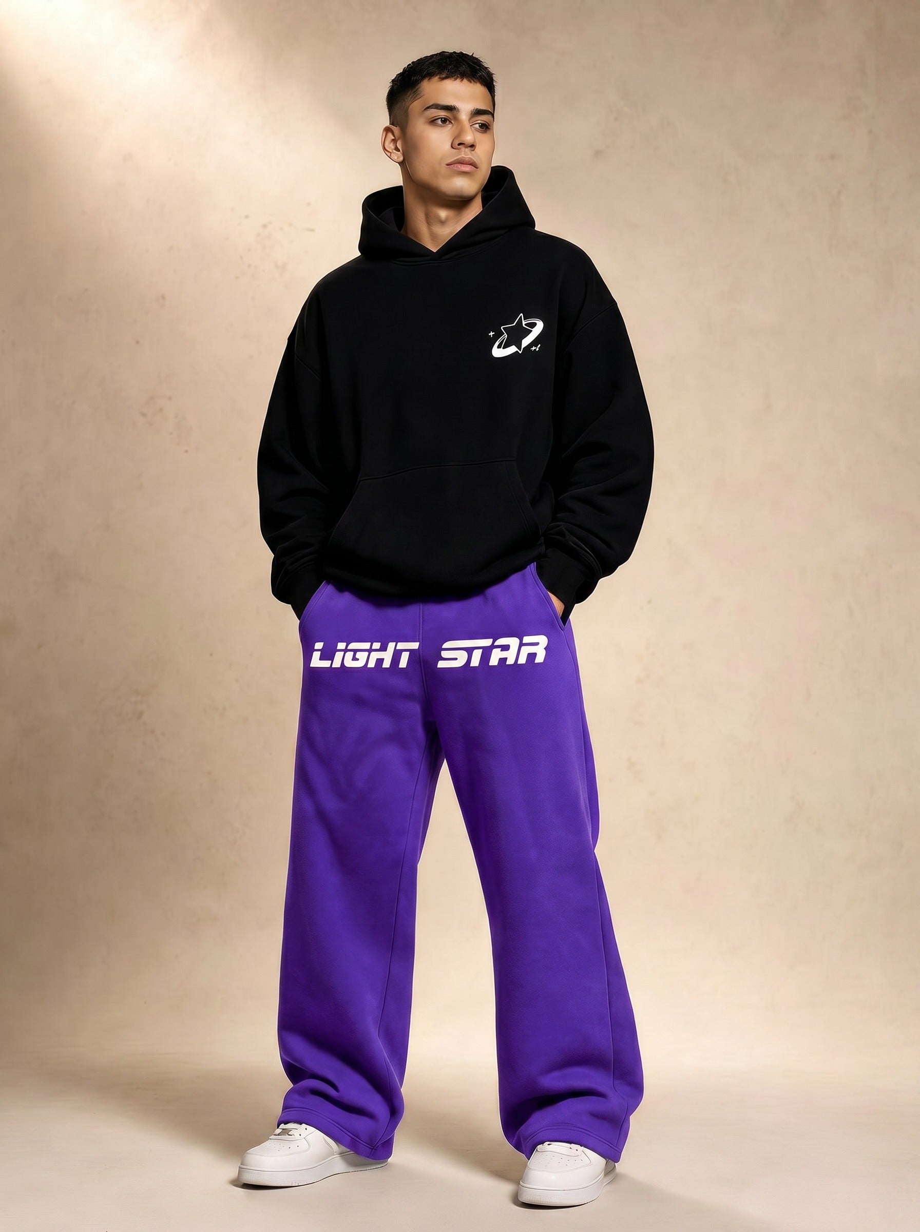 Apex Wide Sweatpants - Ultraviolet