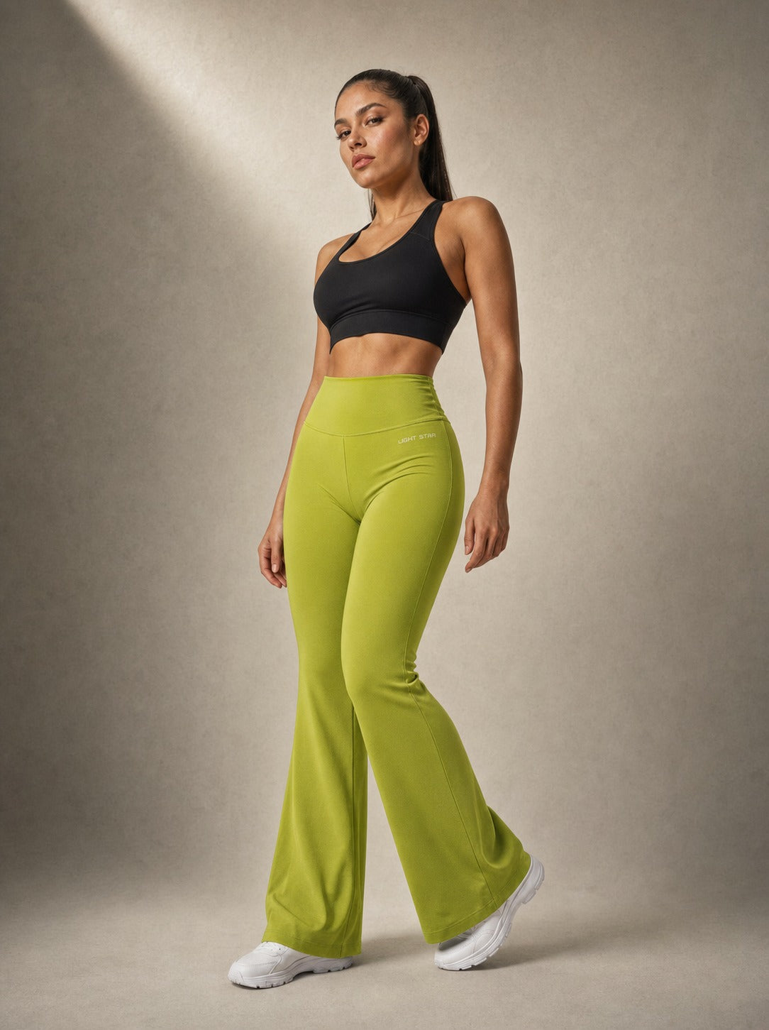 Drift Flare Pants - Acid Green