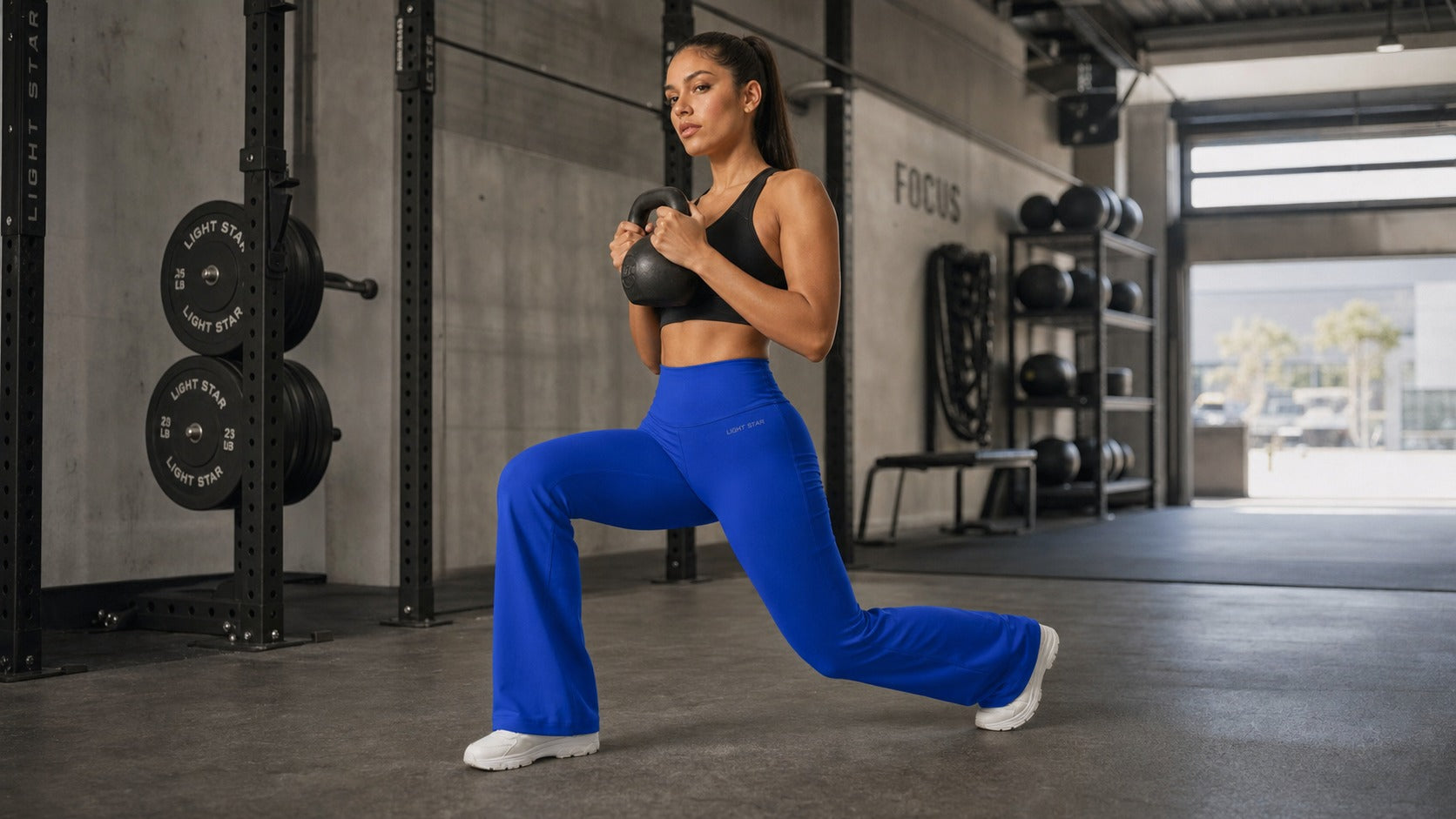 Drift Flare Pants lifestyle - Cobalt Blue