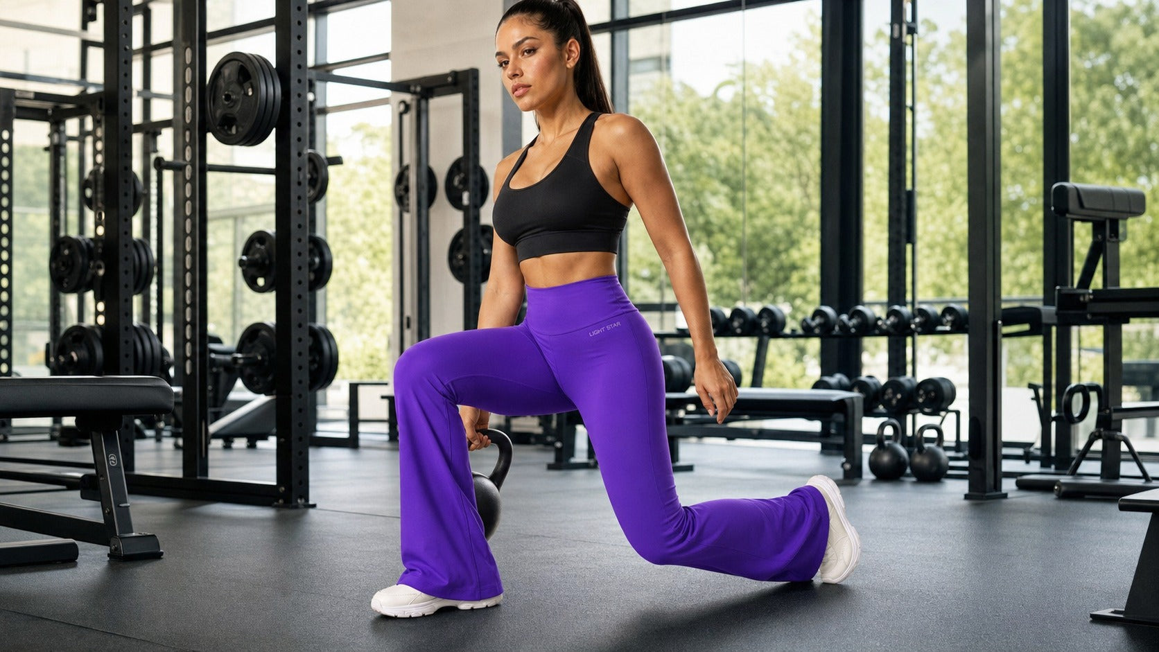 Drift Flare Pants lifestyle - Ultraviolet