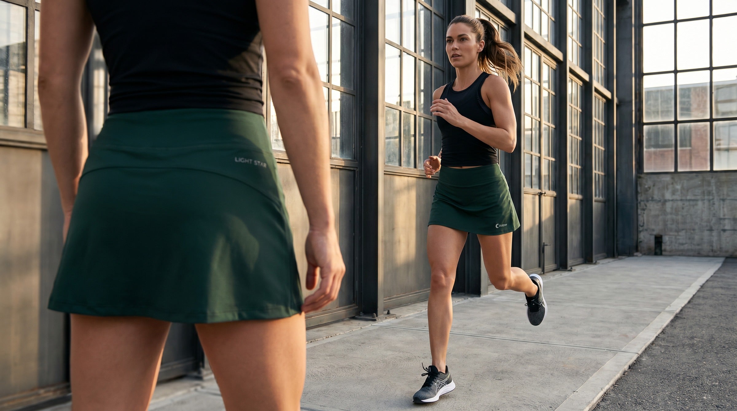 Eclipse Skirt lifestyle - Hunter Green