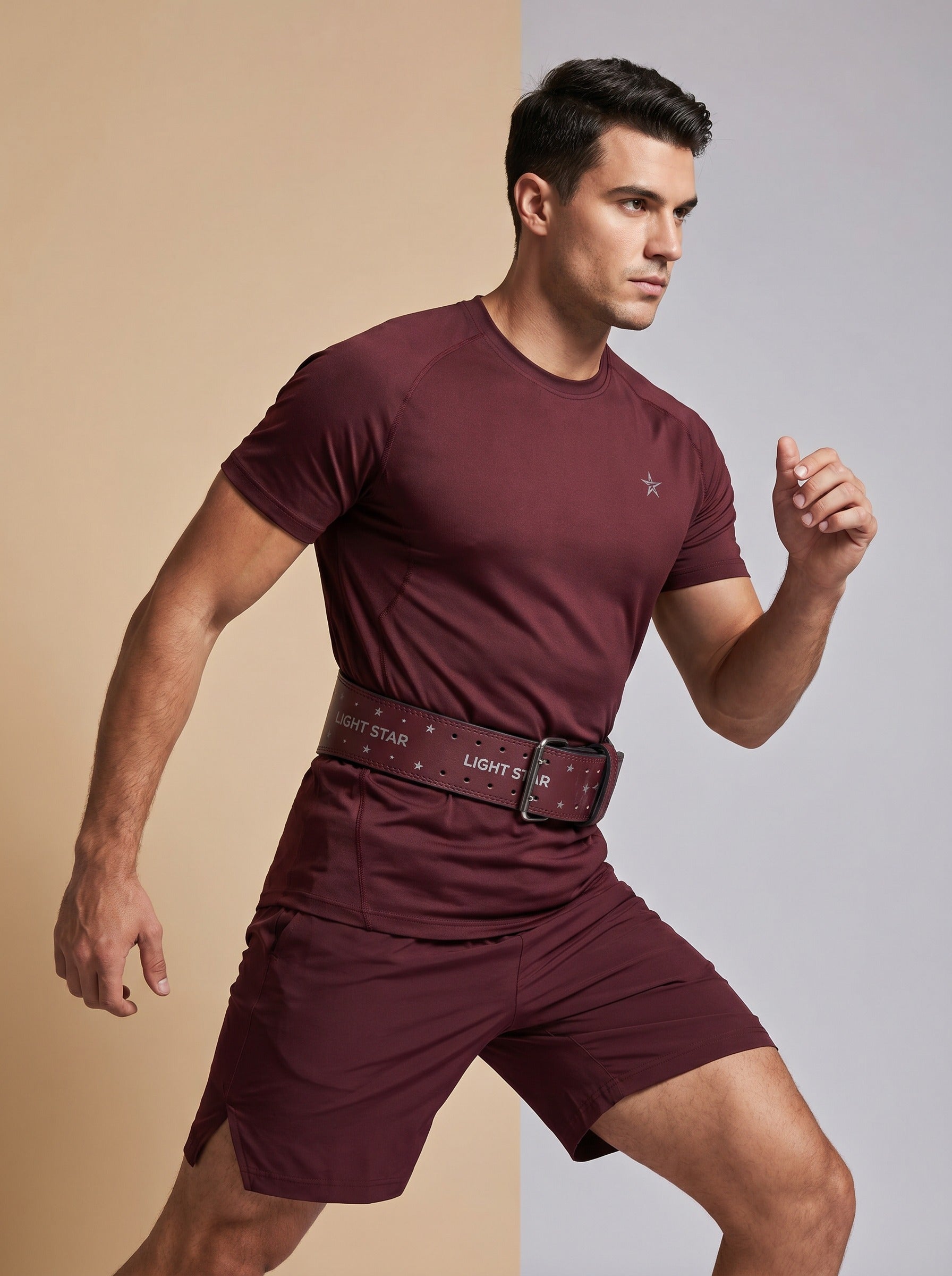 Galaxy Lifting Belt - Burgundy Wine