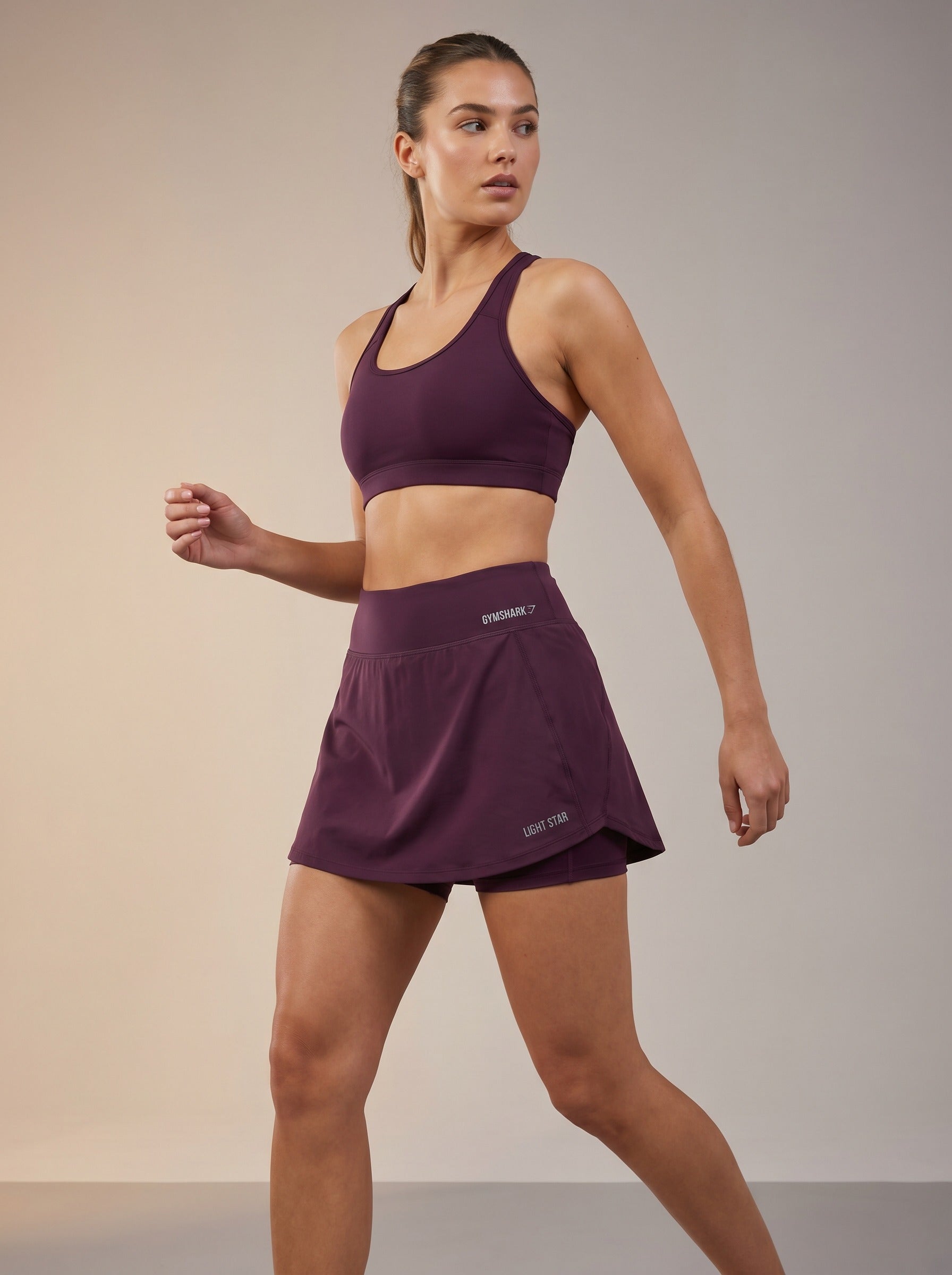 Glide Skort - Deep Plum