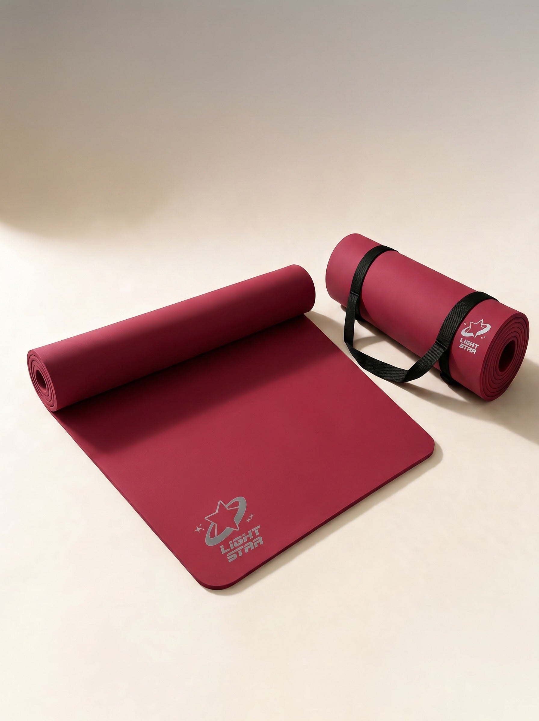 Halo Yoga Mat - Ruby