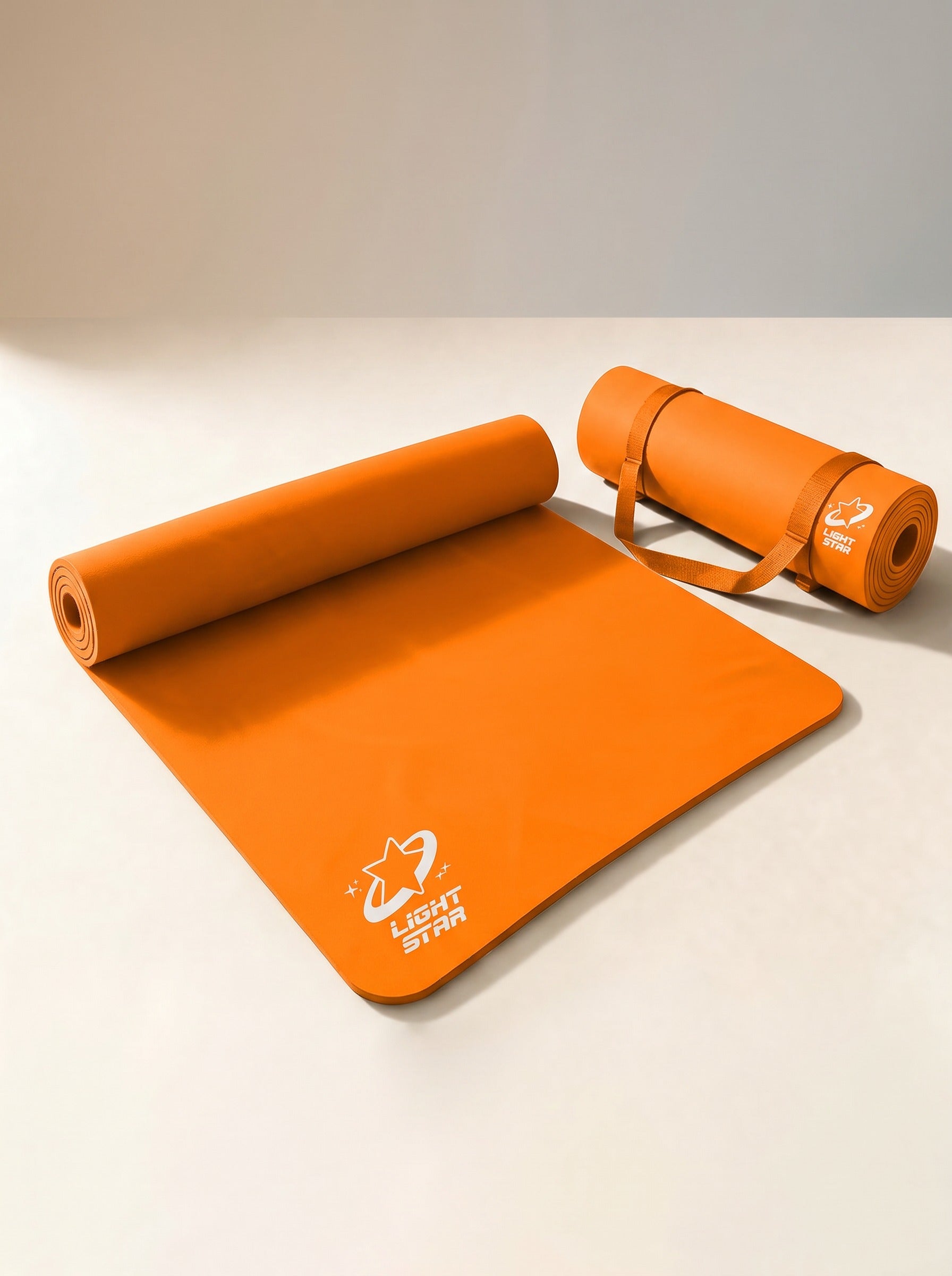Halo Yoga Mat - Tangerine