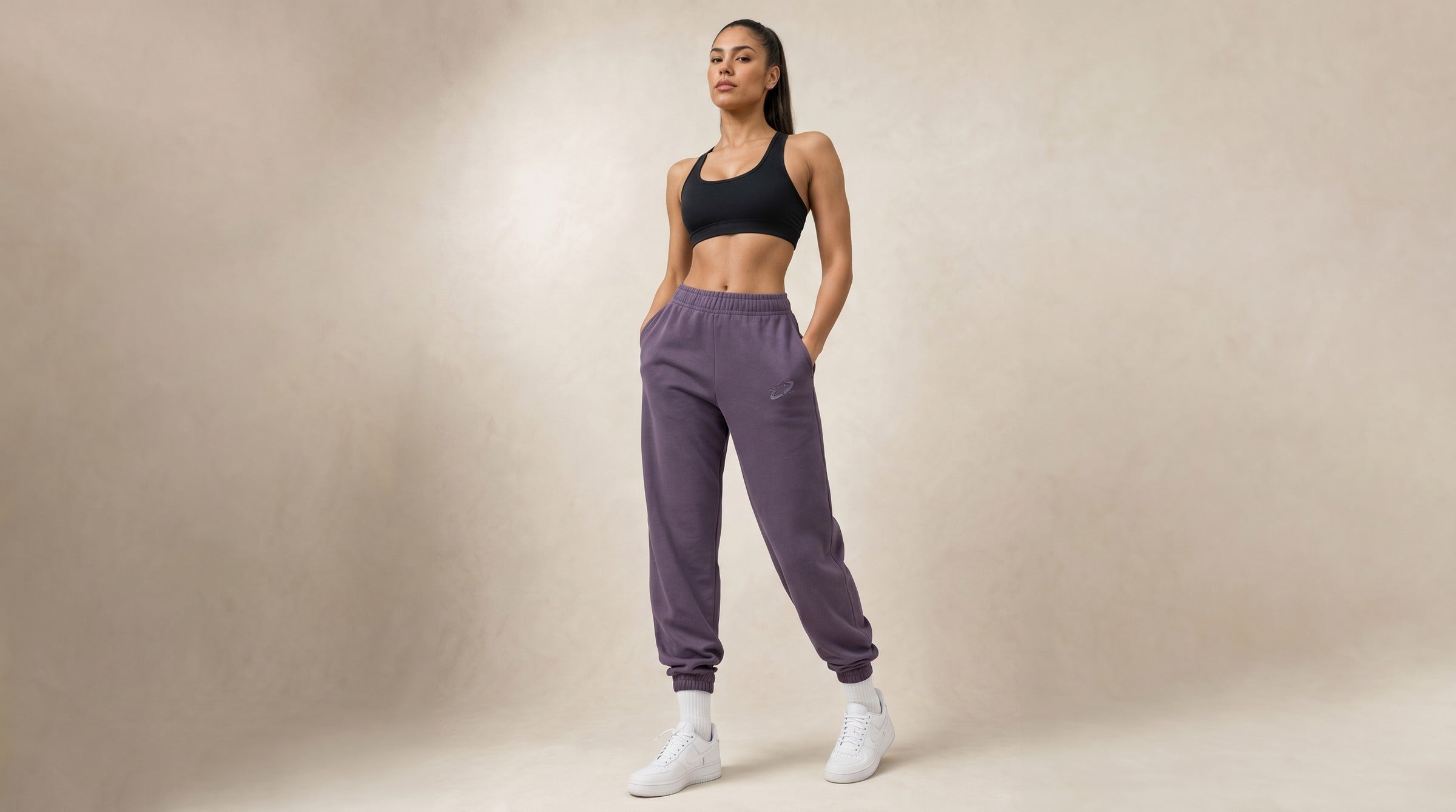 Nimbus Joggers lifestyle - Smoke Purple