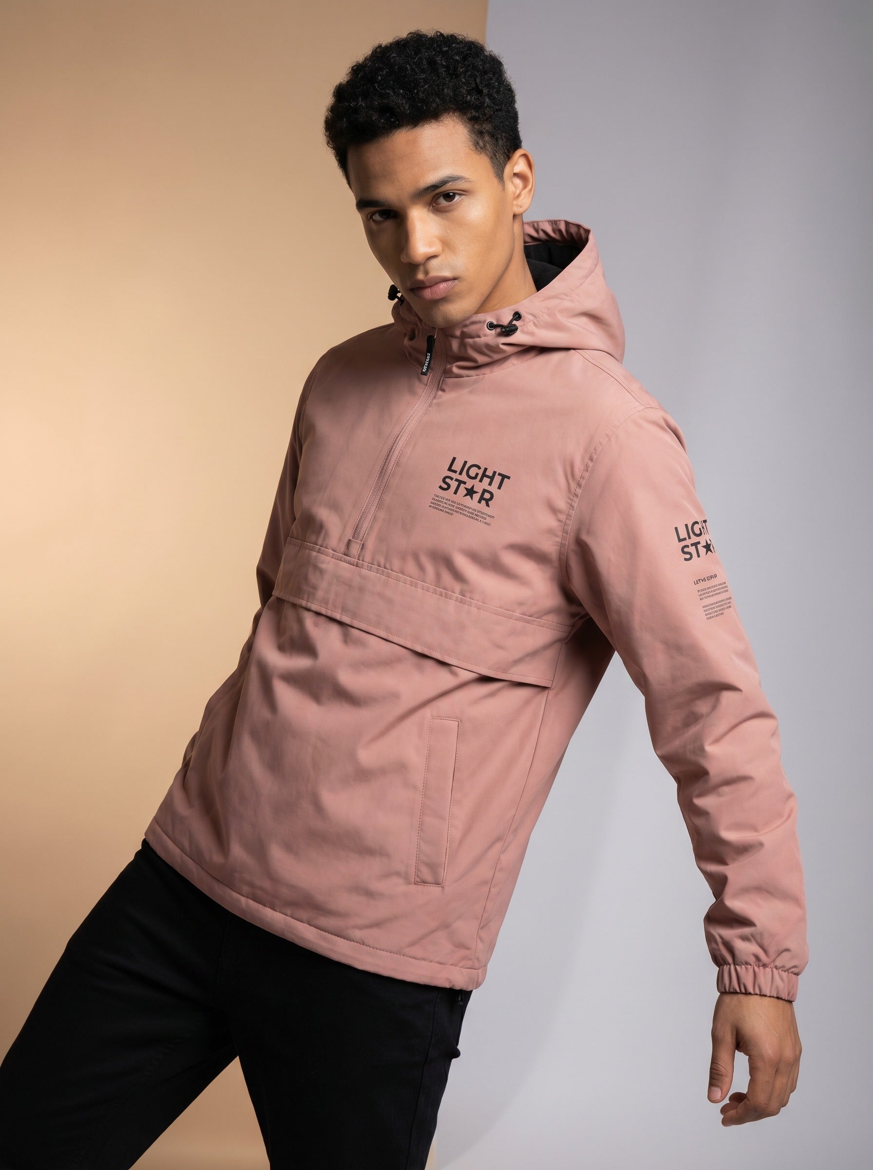 Stellar Anorak - Dusty Pink