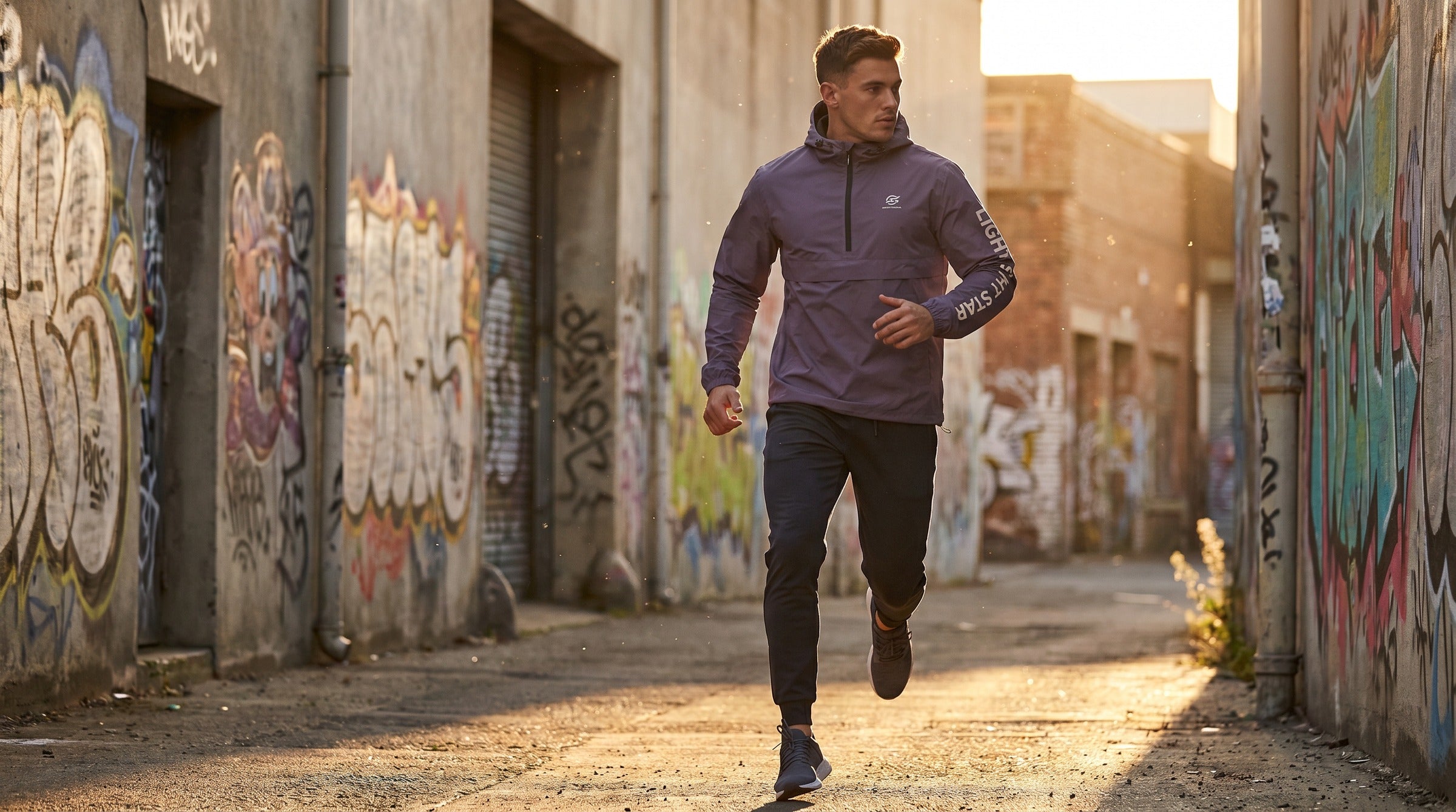 Stellar Anorak lifestyle - Smoke Purple
