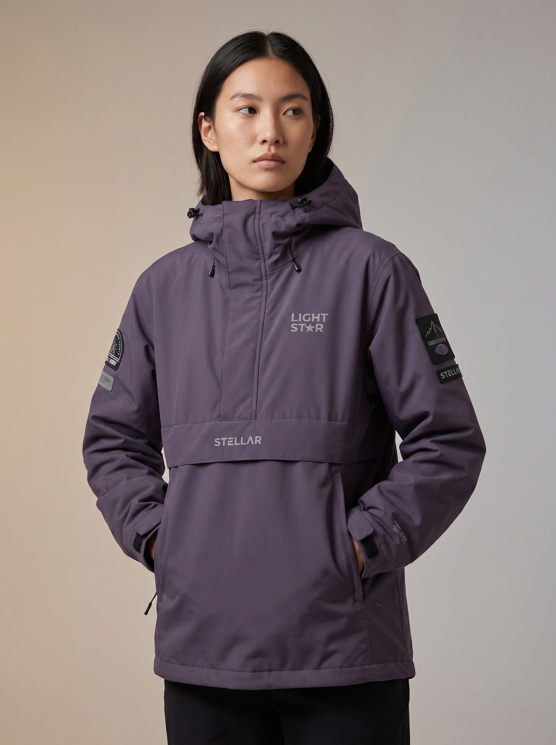 Stellar Anorak - Smoke Purple