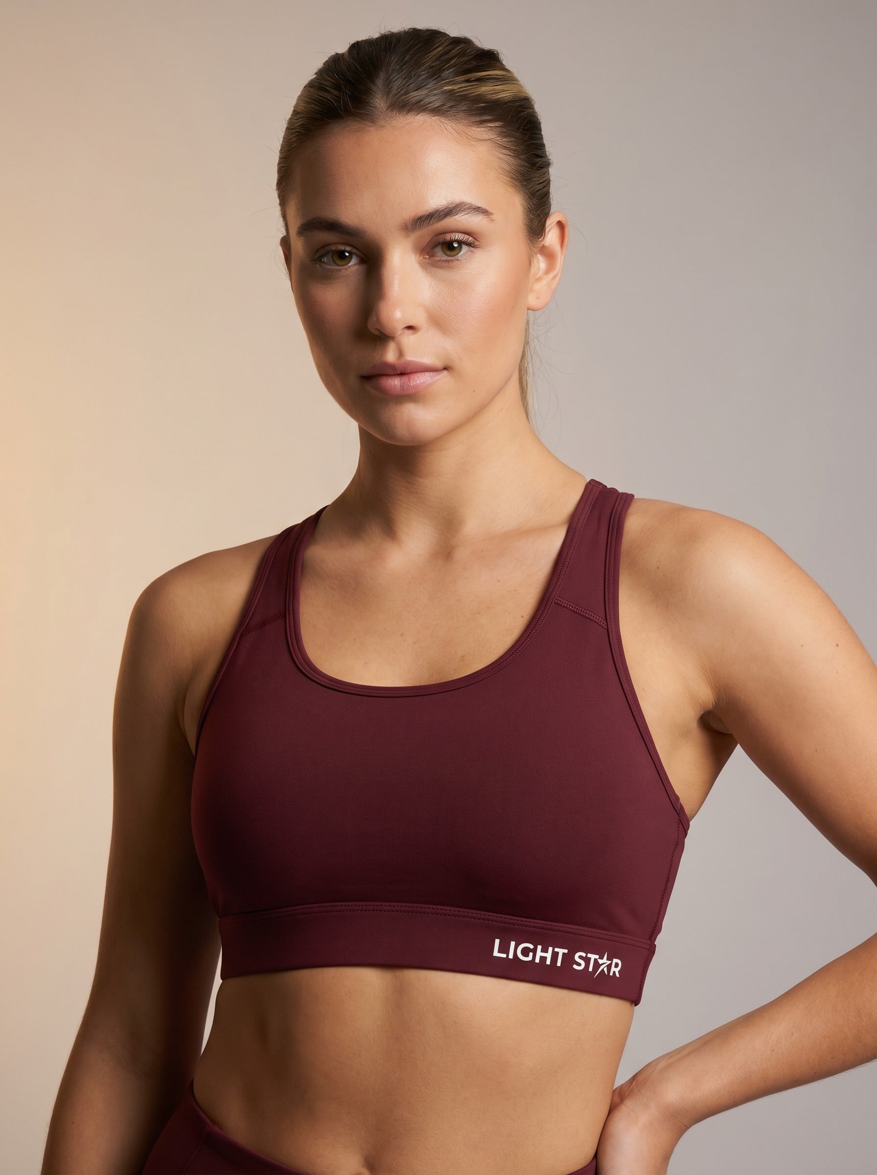 Stellar Bodysuit - Burgundy Wine