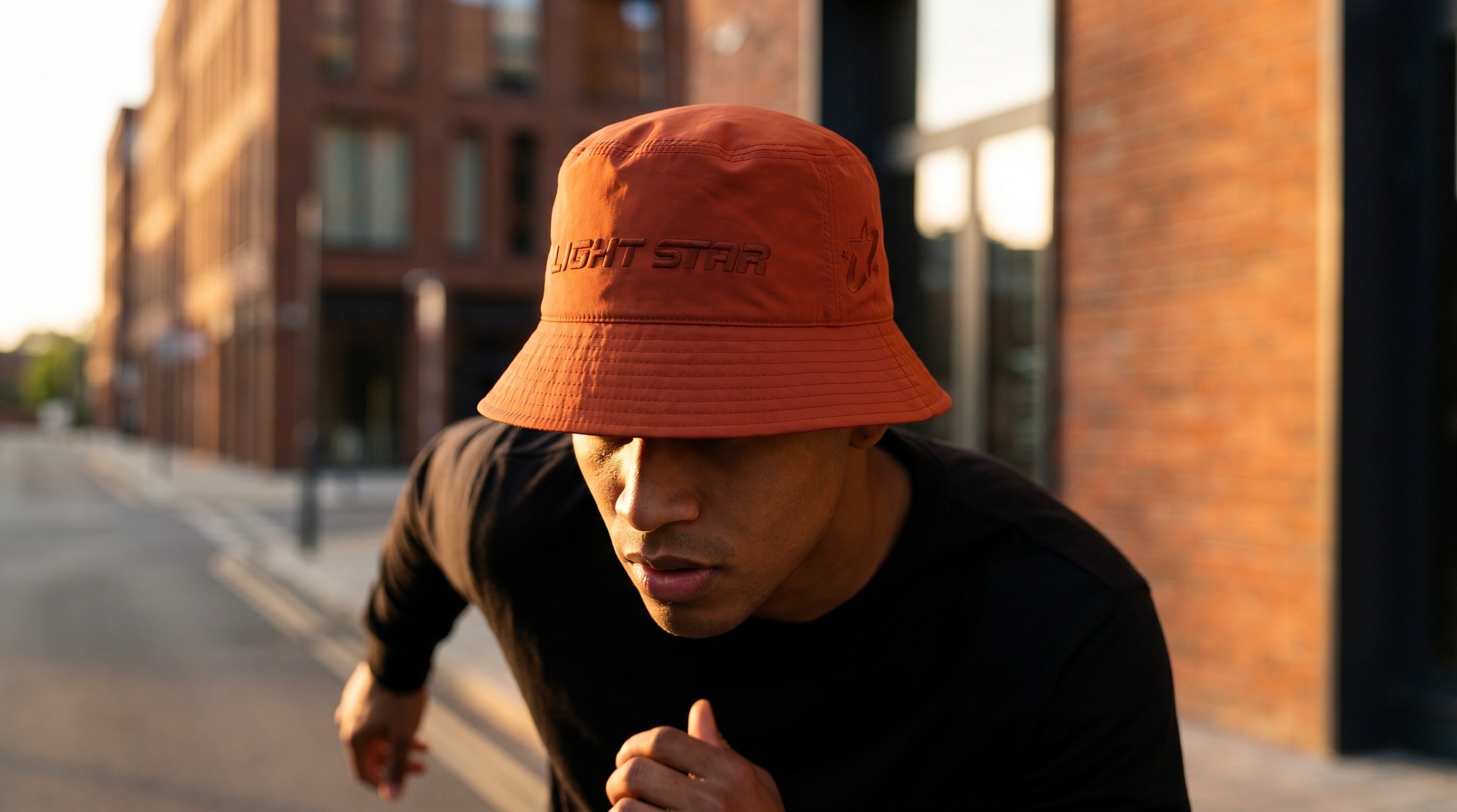 Stellar Bucket Hat lifestyle - Burnt Sienna