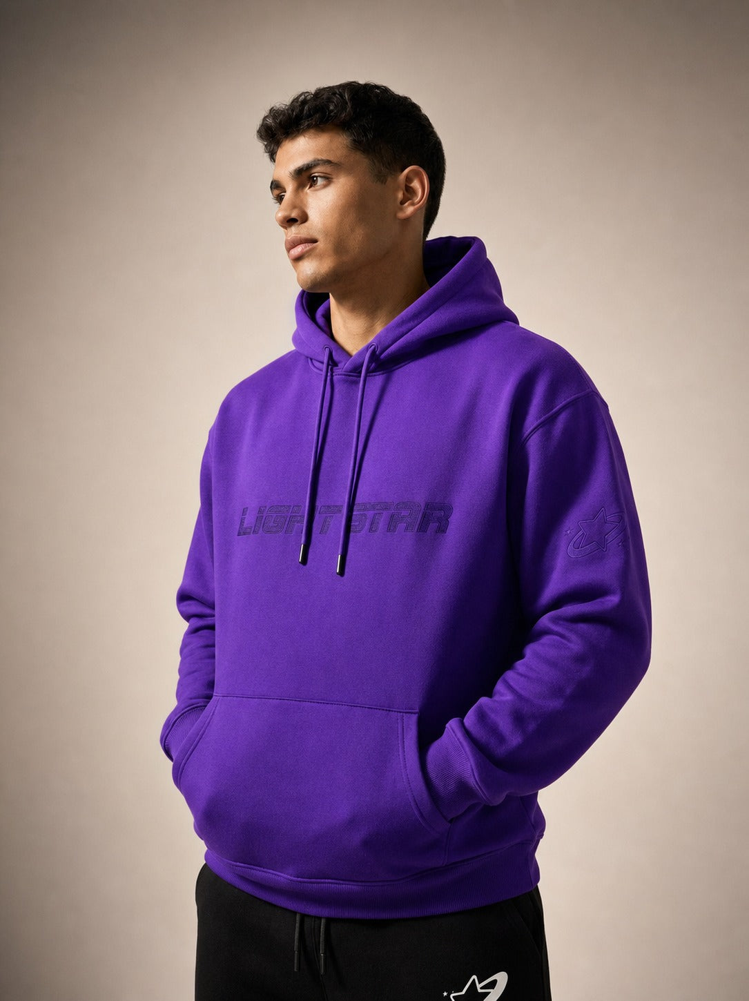 Stellar Pullover Hoodie - Electric Purple