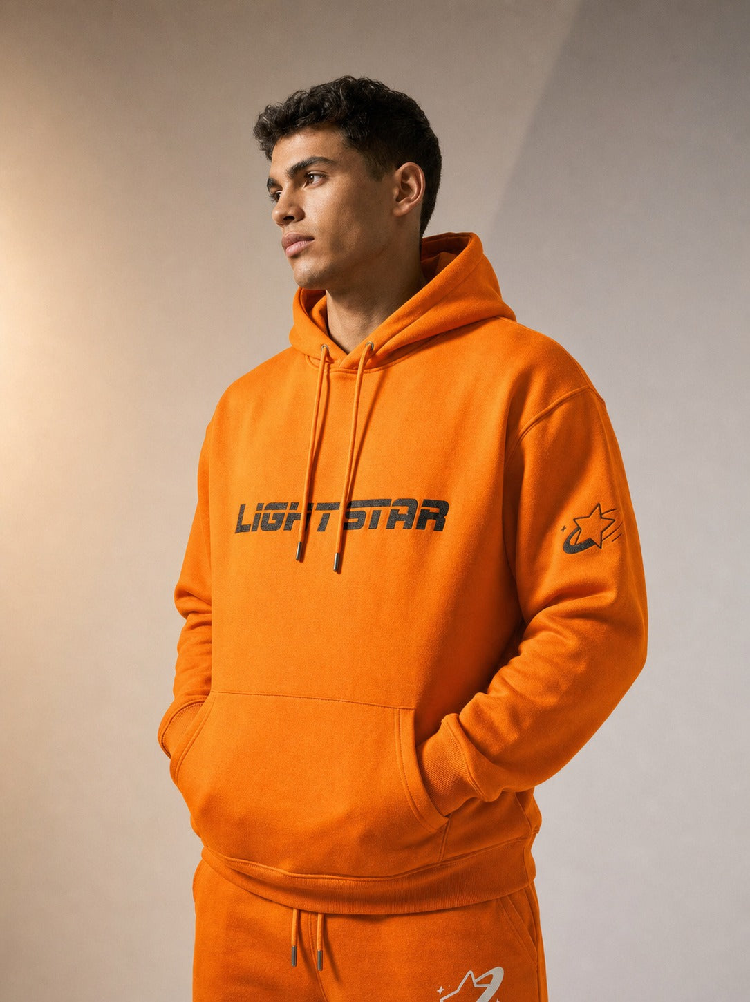 Stellar Pullover Hoodie - Tangerine