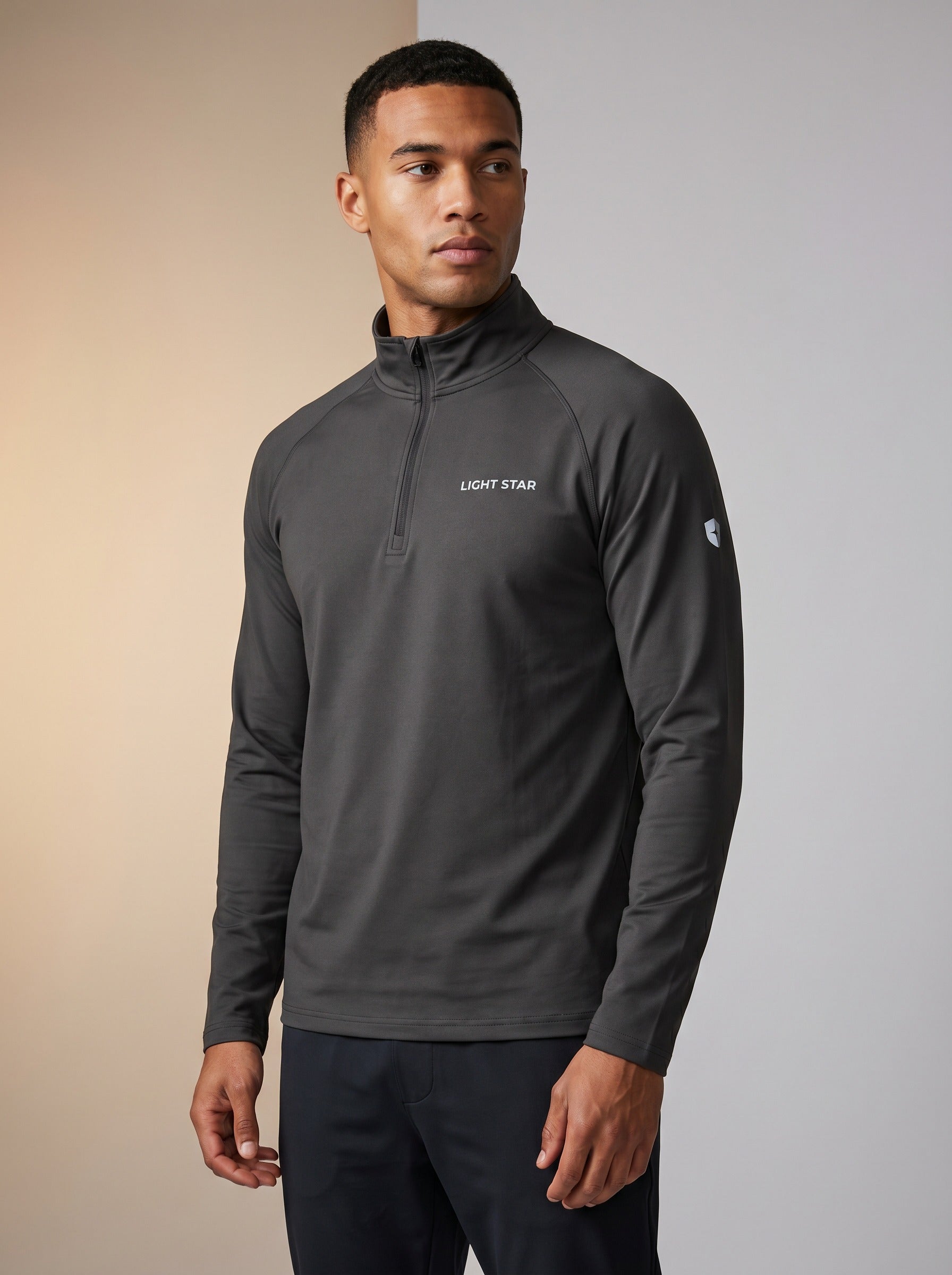 Stellar Quarter-Zip - Charcoal Gray
