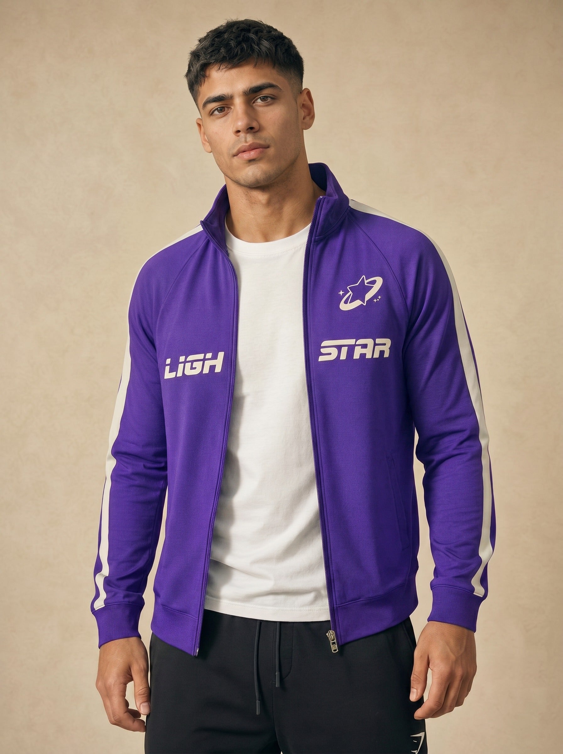 Stellar Track Jacket - Ultraviolet
