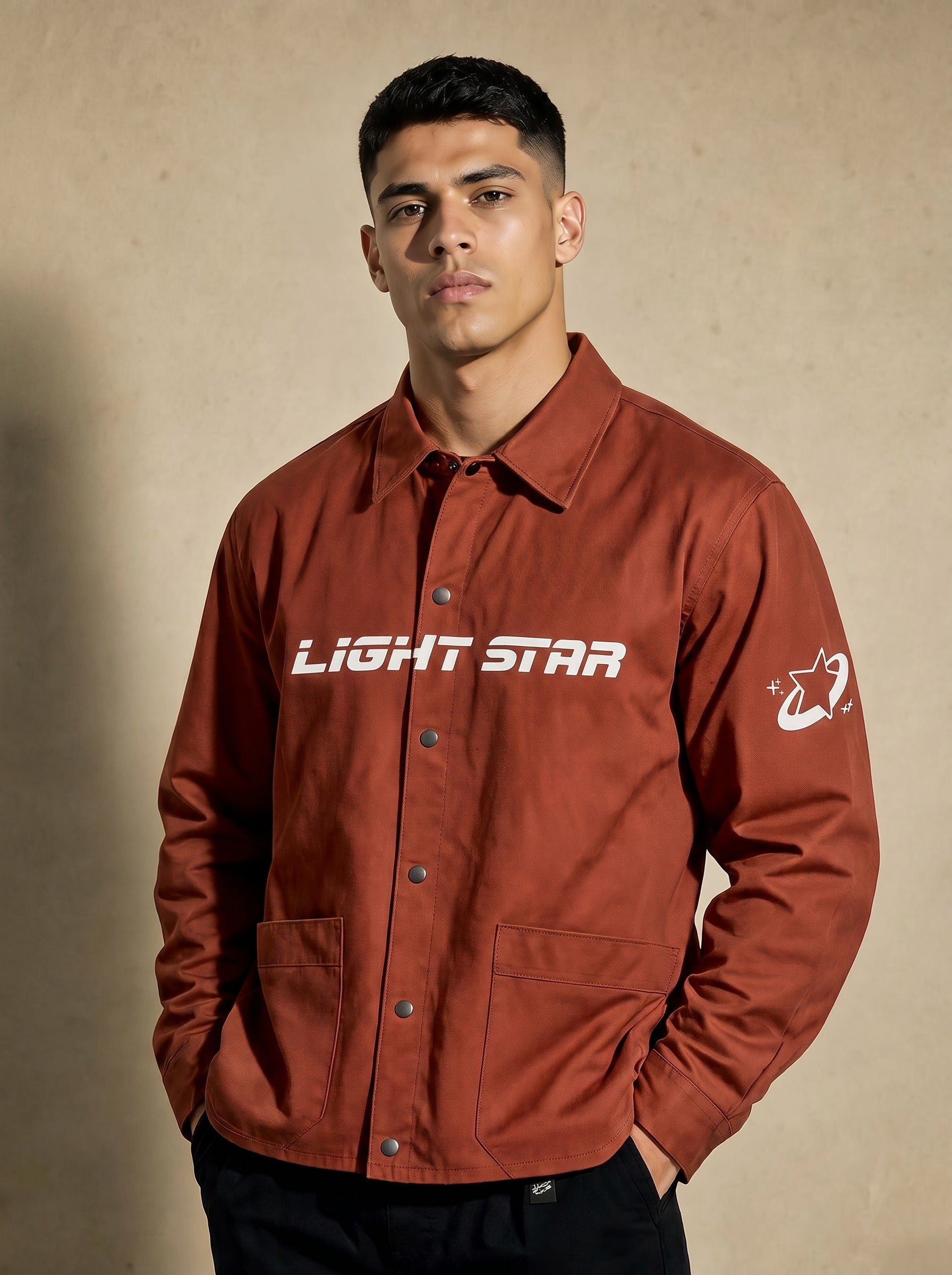 Stellar Workwear Shirt - Rust Red