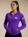 Vortex Zip Hoodie - Electric Purple