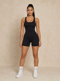 Halo Romper - Jet Black