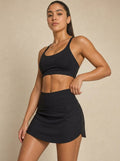 Eclipse Skirt - Jet Black
