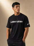 Stellar Boxy Tee - Jet Black
