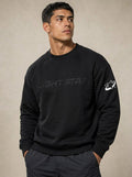 Stellar Crewneck Sweatshirt - Jet Black