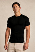 Apex Compression Tee - Jet Black