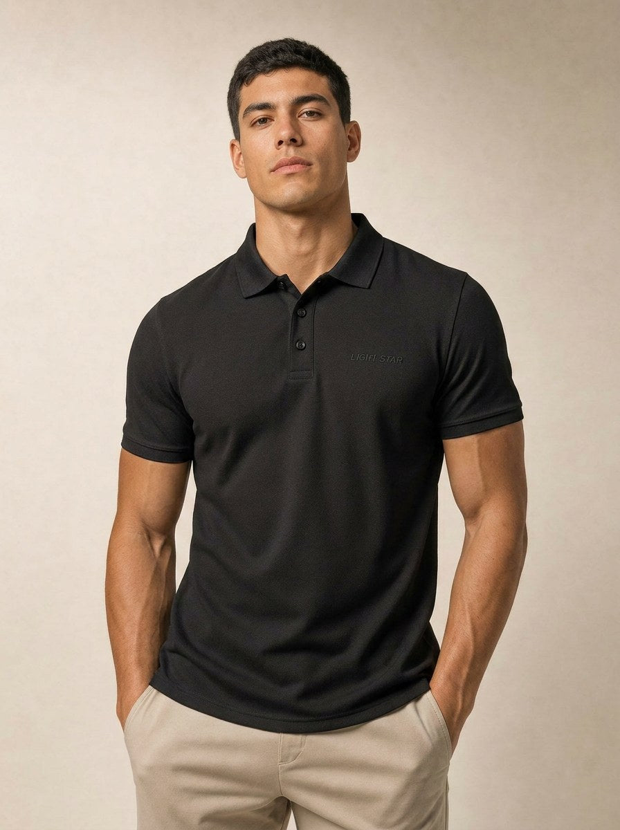 Apex Polo Performance - Jet Black