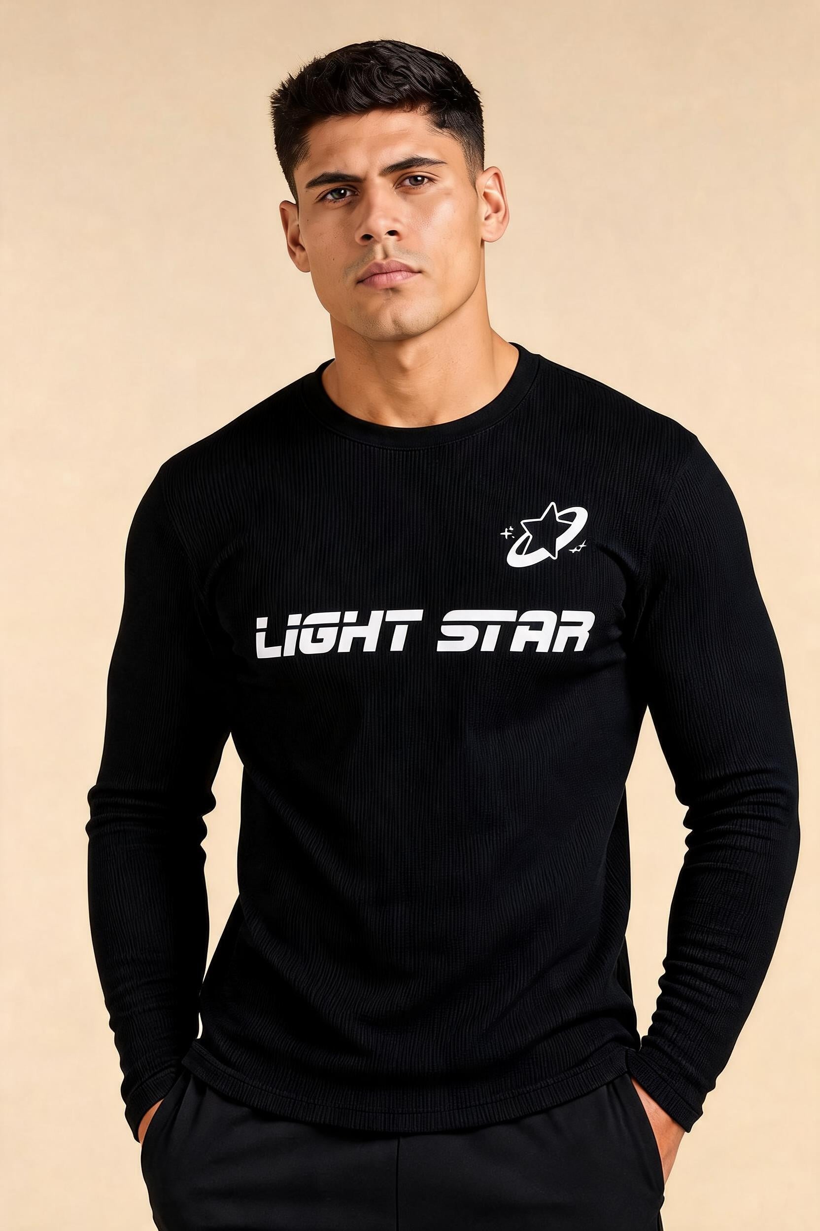 Stellar Beanie Long Sleeve - Jet Black