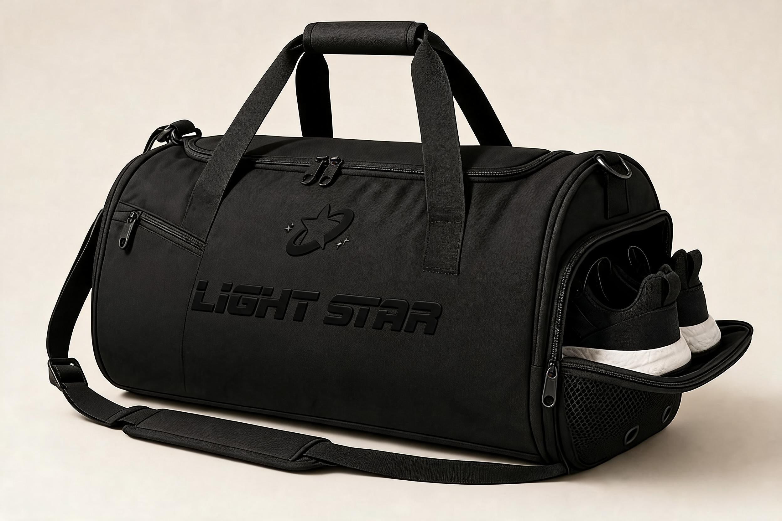 Apex Gym Bag - Jet Black