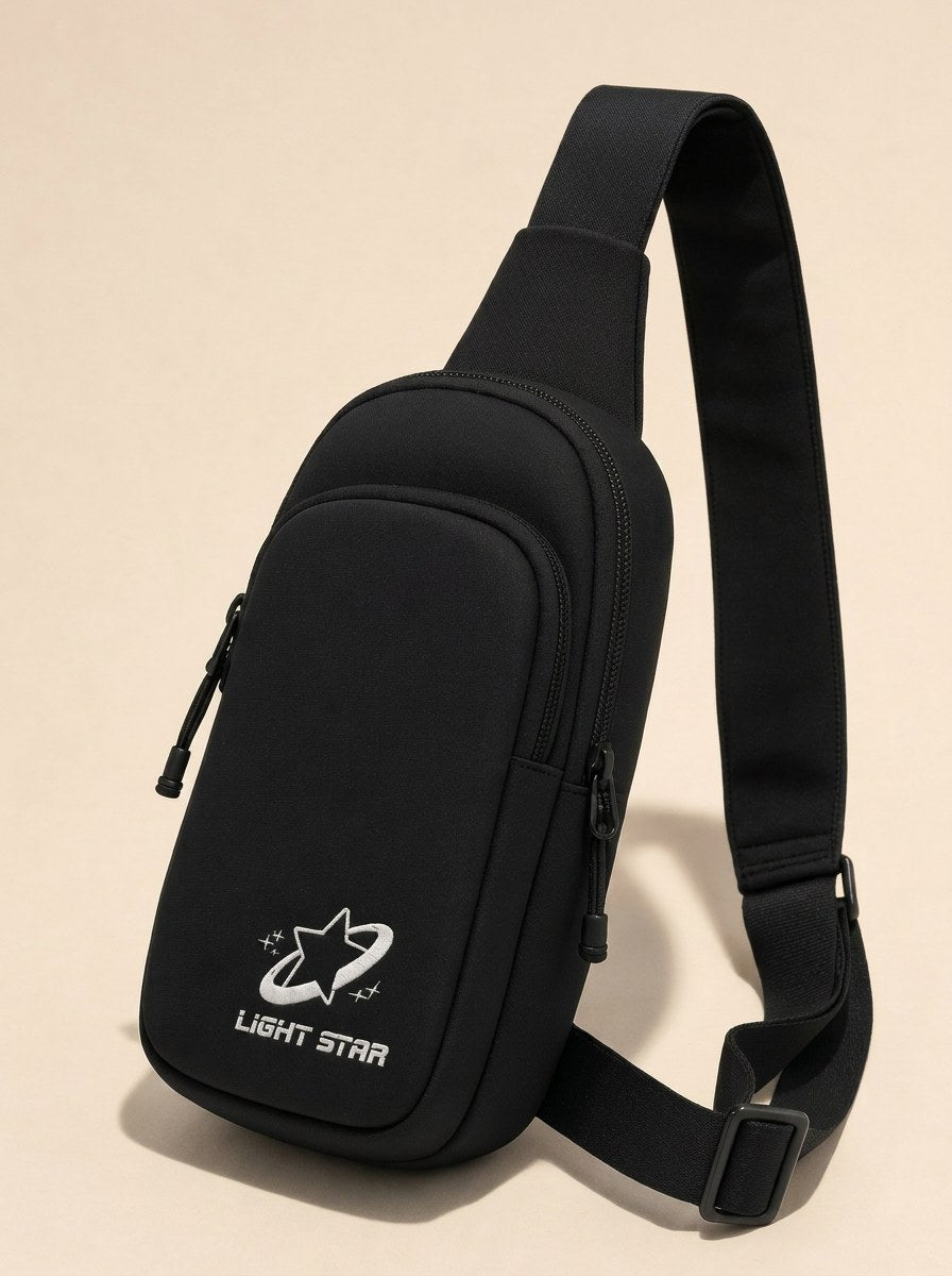 Apex Sling Bag - Jet Black